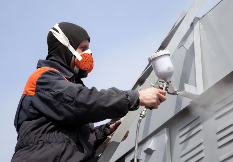 Commercial Fence Painting in Gilbert, AZ